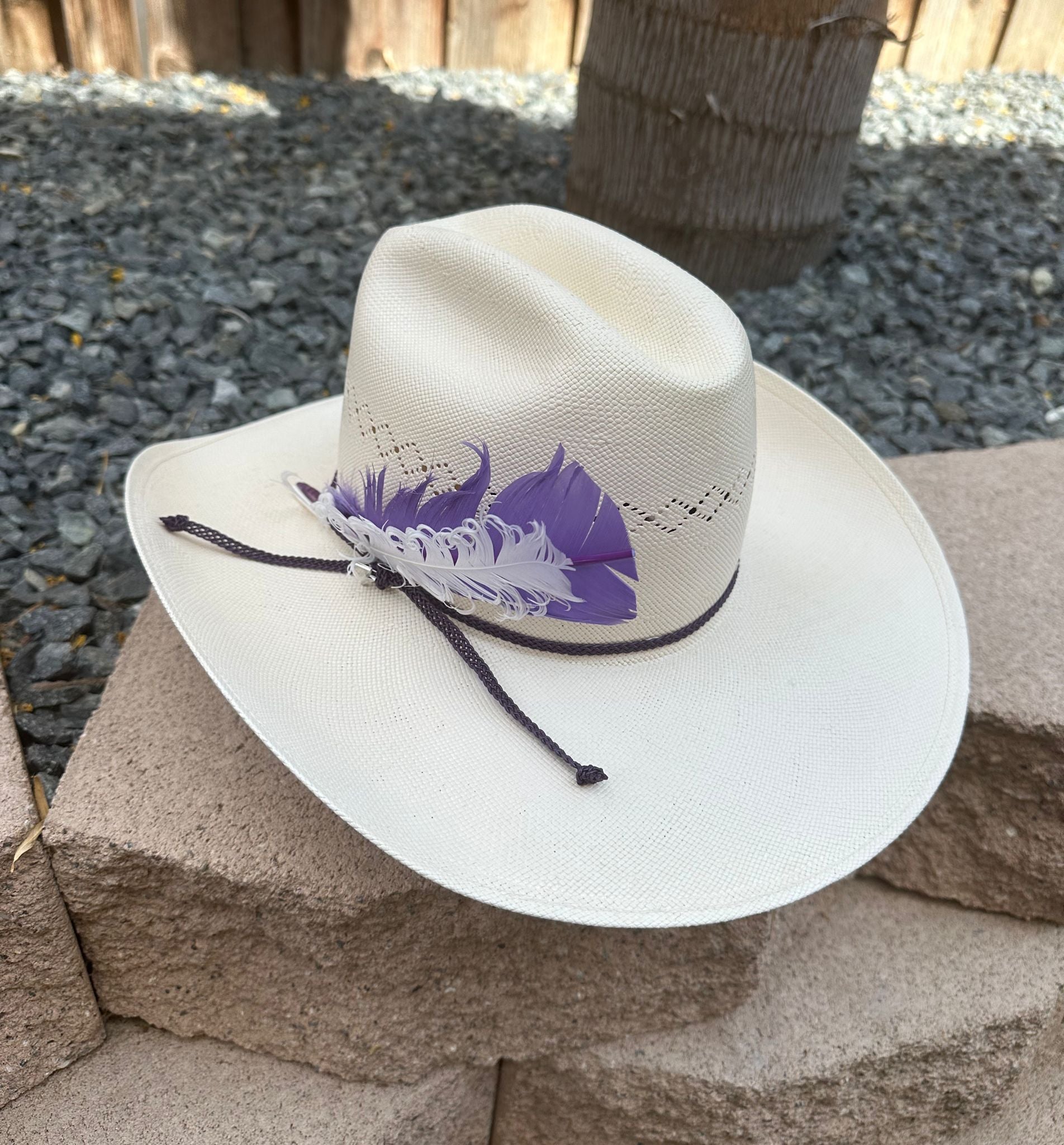 Charlie Horse 10x "Purple Haze" Straw Hat