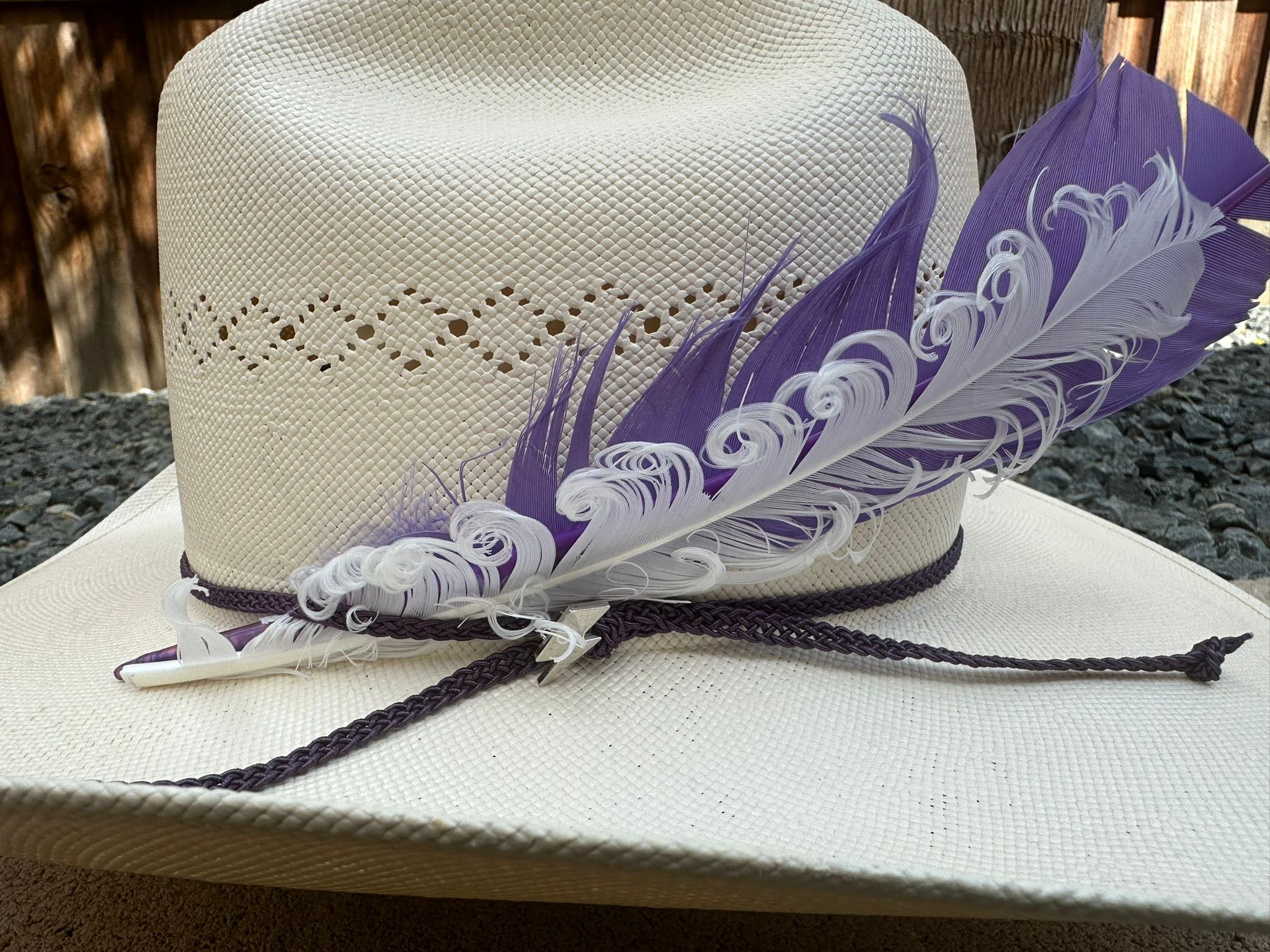 Charlie Horse 10x "Purple Haze" Straw Hat