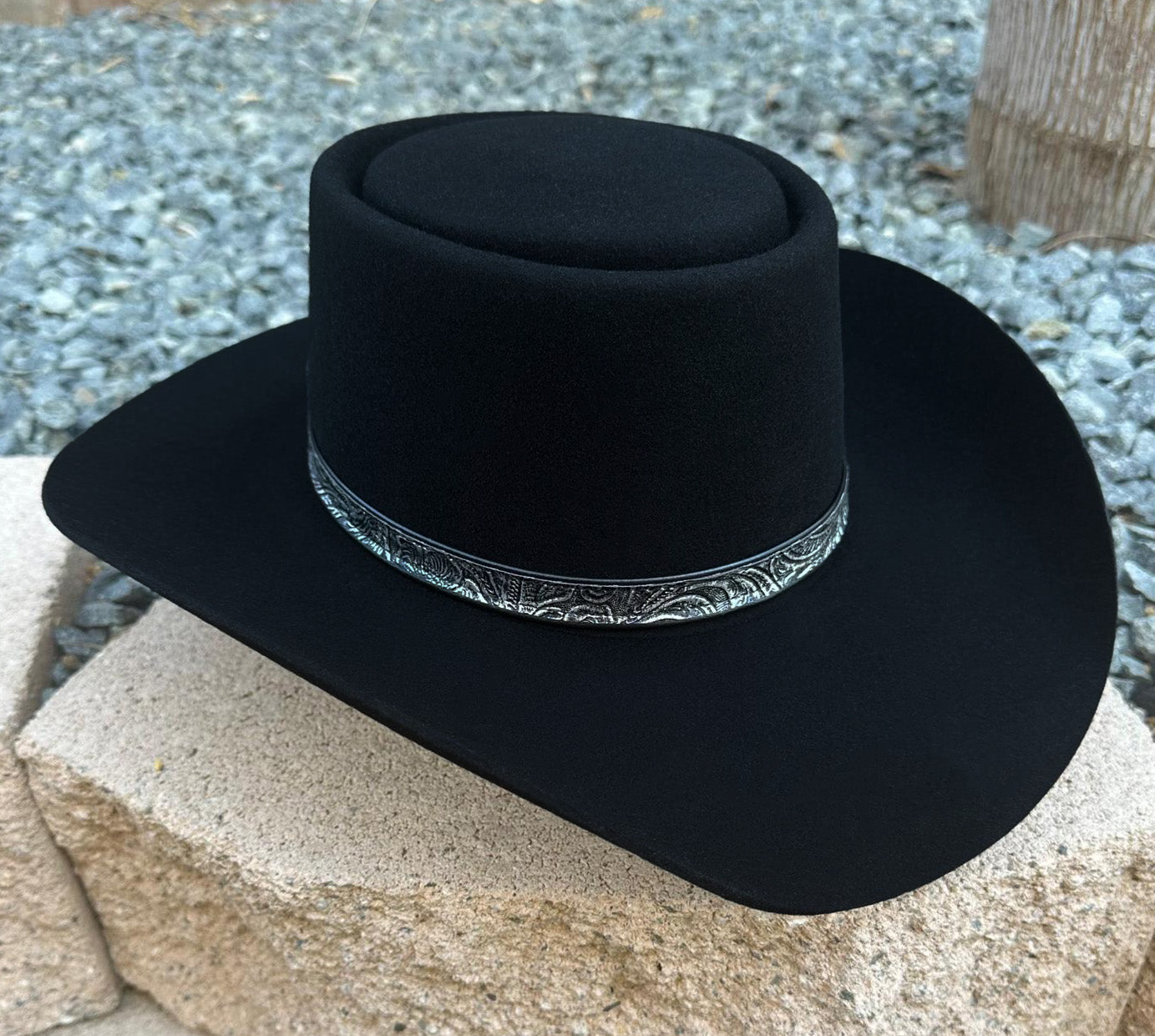 Stetson 4x Revenger Wool Hat - Black