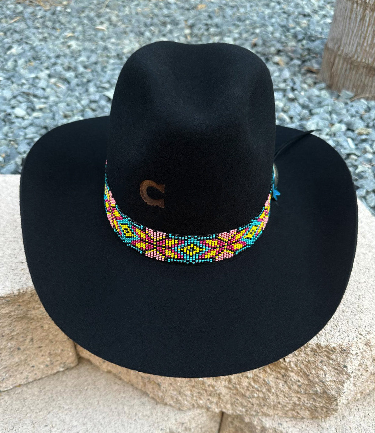 Charlie Horse Women's Hat "Gold Digger" - Black