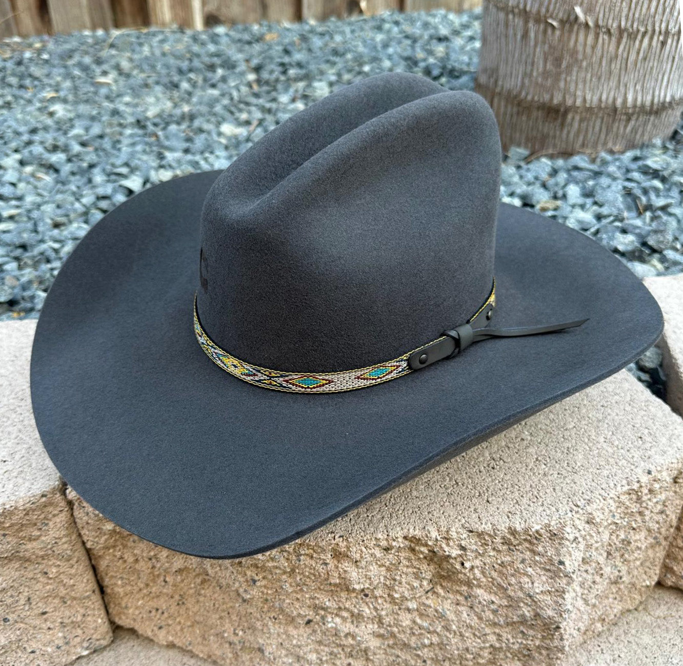 Charlie Horse 4x "Run Away" Felt Hat - Granite Grey