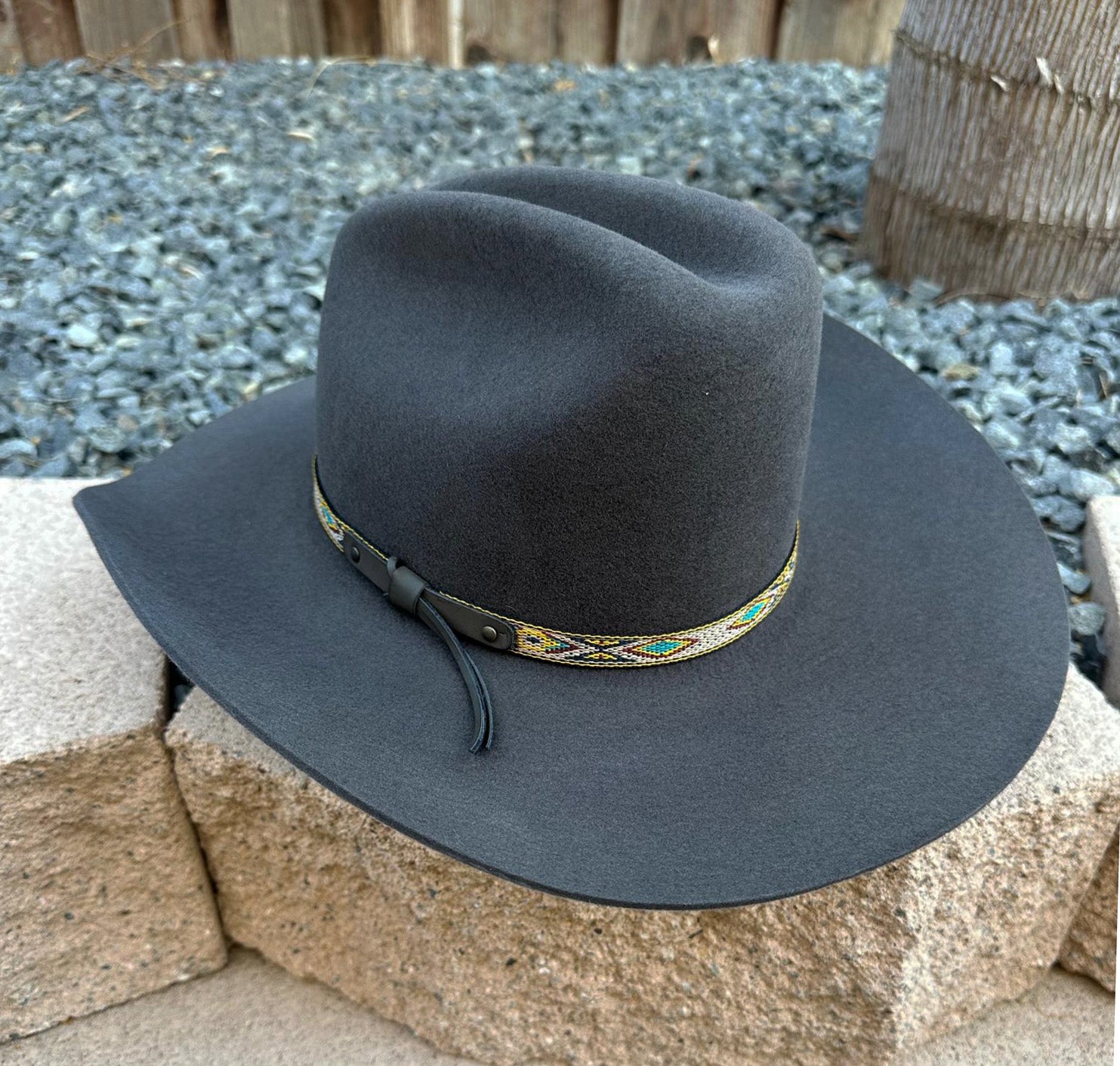 Charlie Horse 4x "Run Away" Felt Hat - Granite Grey