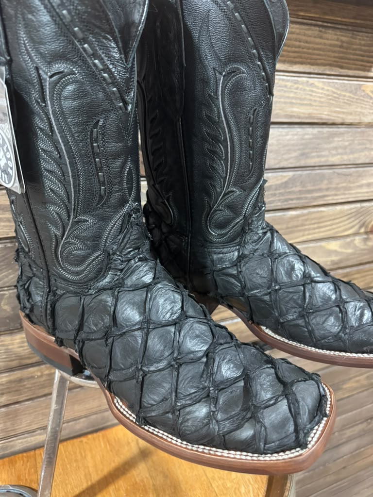 Ranchers Men's Fish Boot - Matte Black
