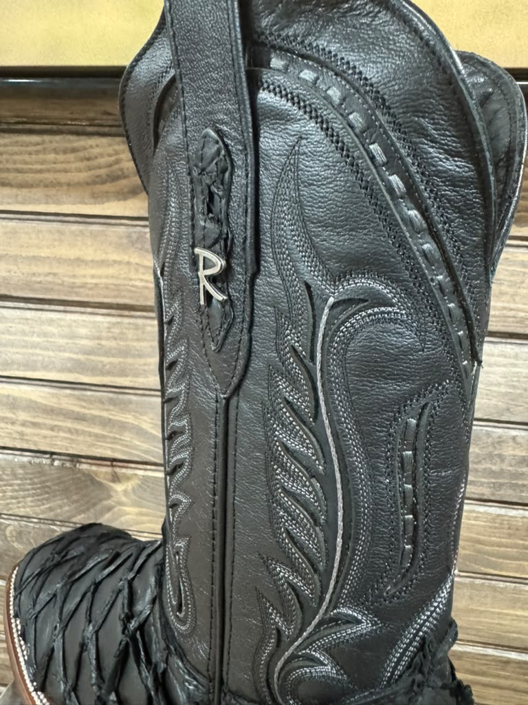 Ranchers Men's Fish Boot - Matte Black
