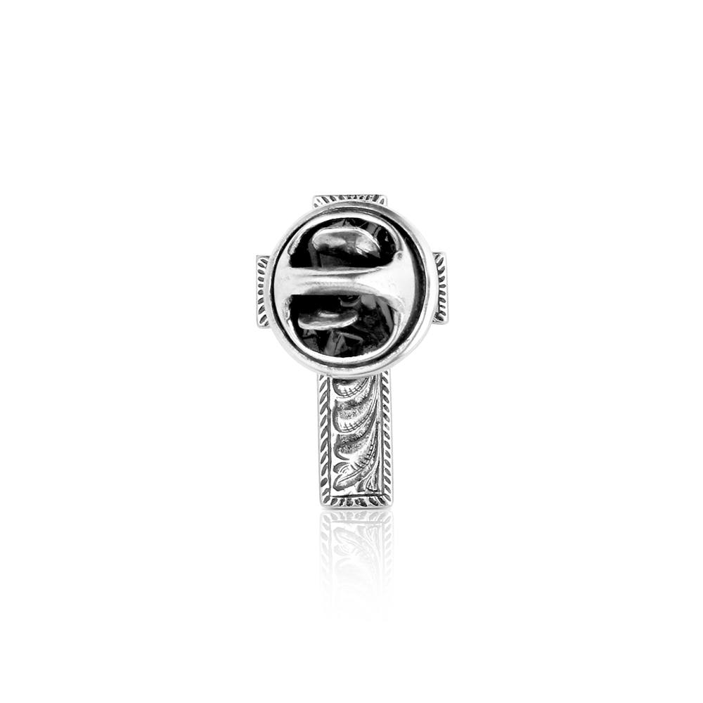 Montana Light Engraved Cross Pin PIN6514