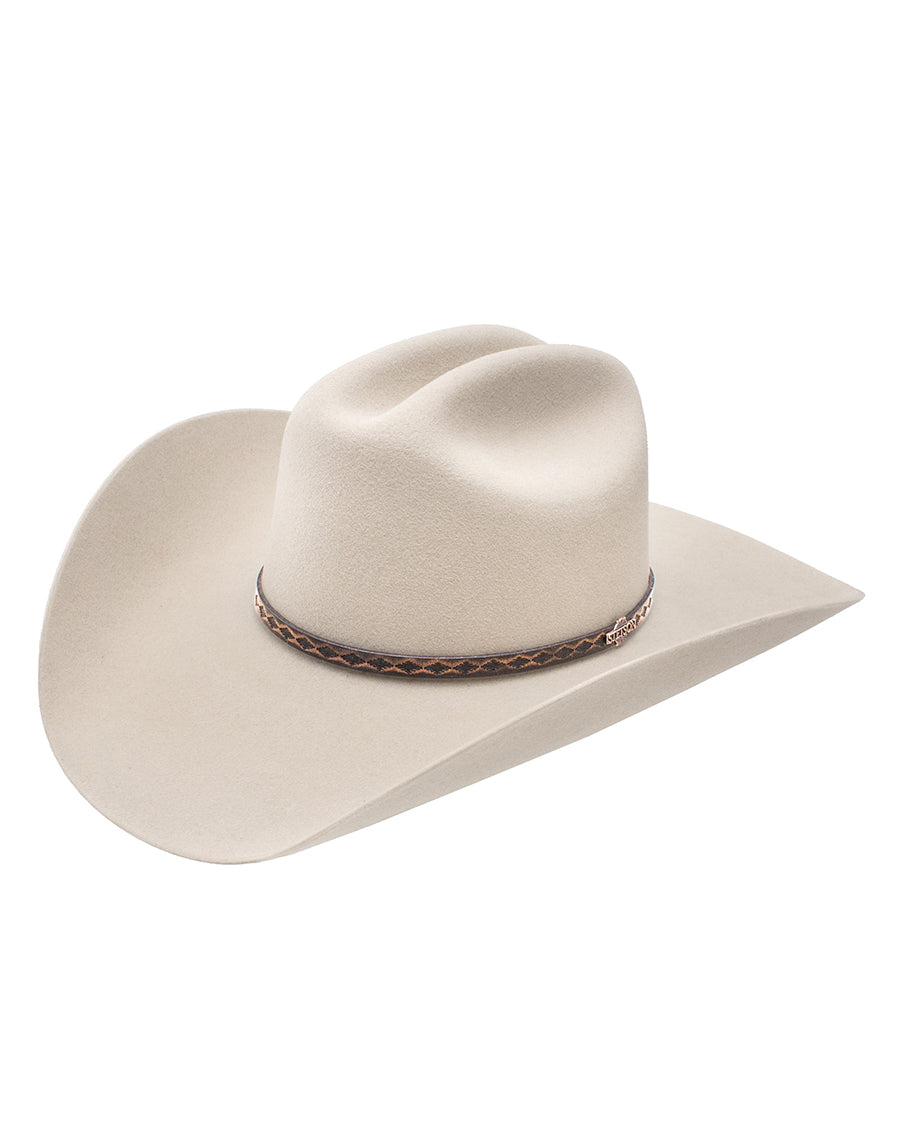 Stetson 5x Medalist Felt Hat - Silver Grey