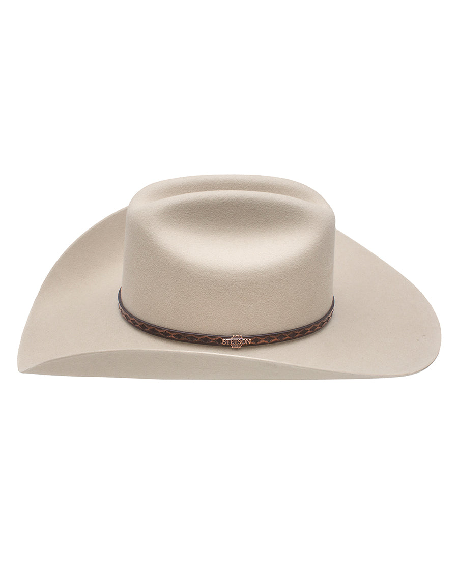 Stetson 5x Medalist Felt Hat - Silver Grey