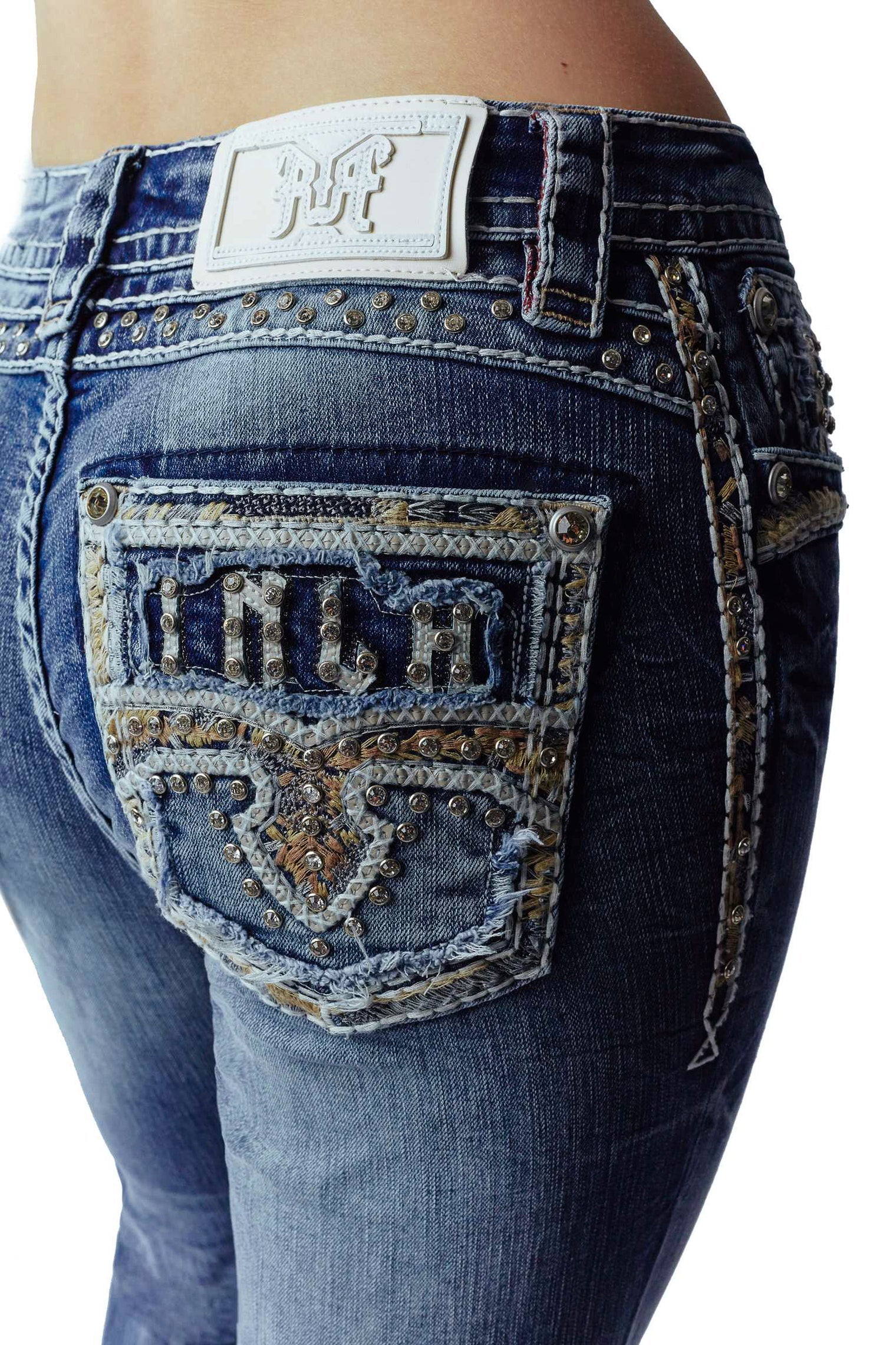 Rock In LA Womens Bootcut Jeans RA9323