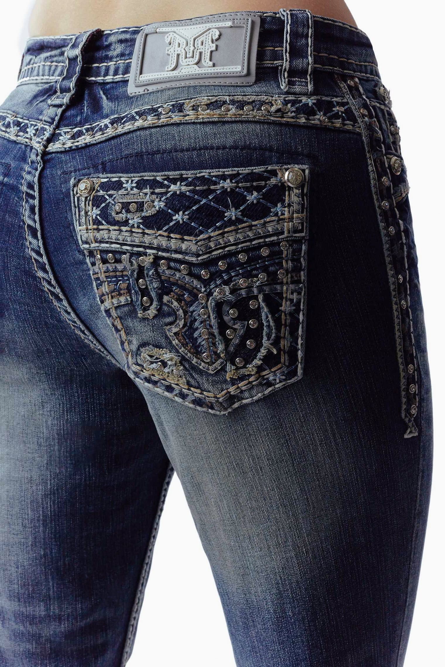 Rock In LA Womens Bootcut Jeans RA9324