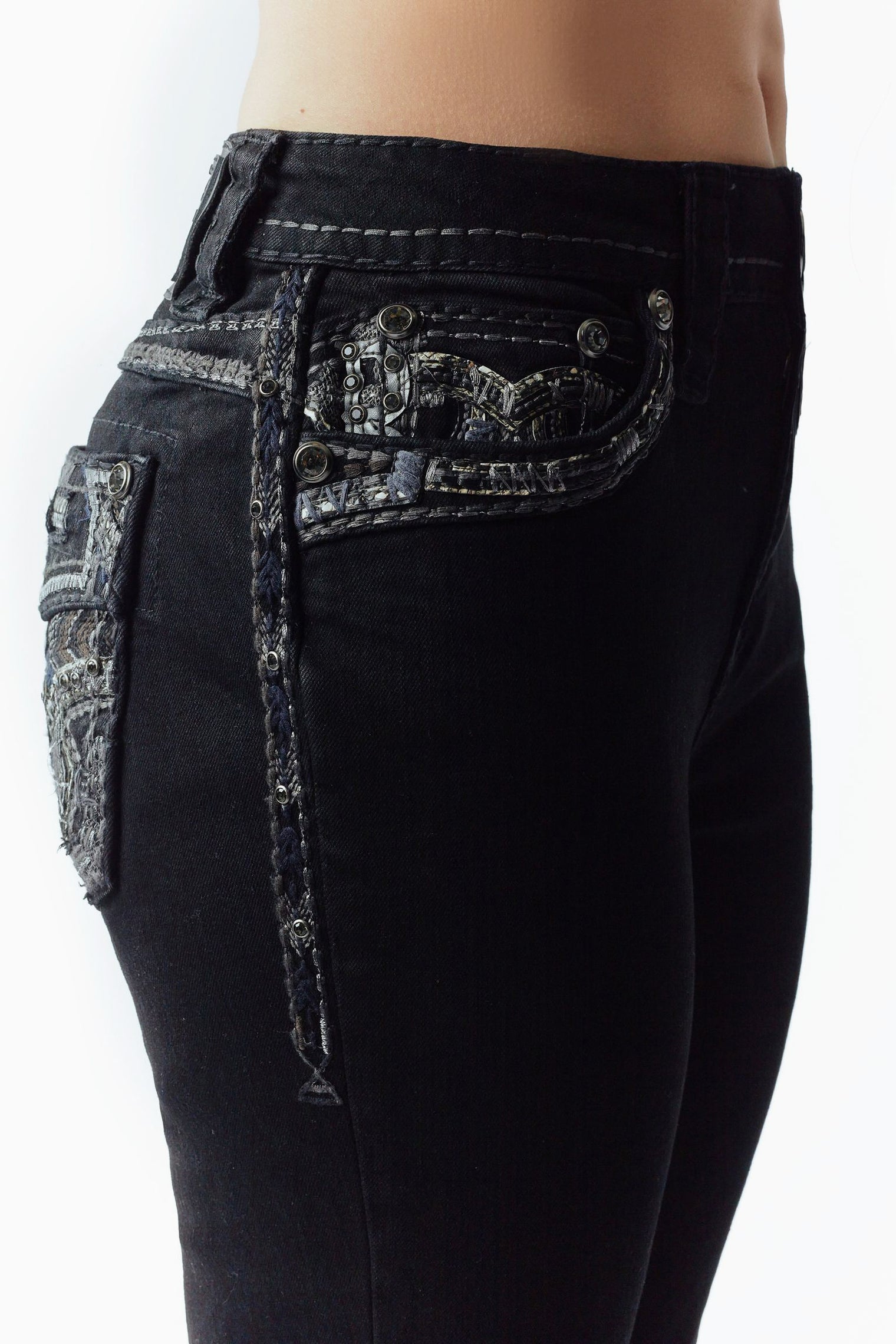 Rock In LA Womens Bootcut Jeans RA9325