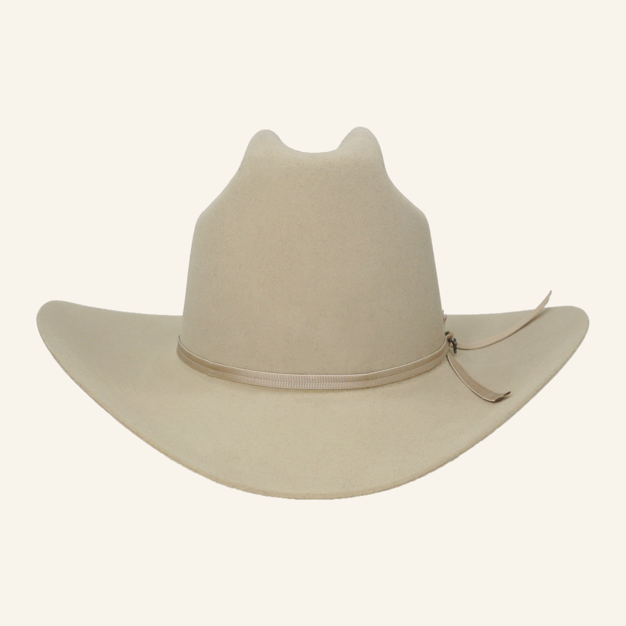 Stetson 6x Rancher Felt Hat  3 1/2" Brim - Silverbelly