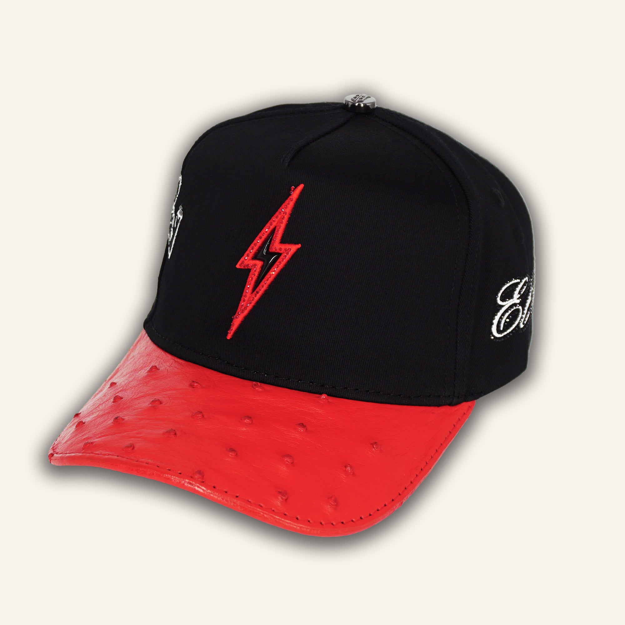 Bigg Boss El Rayo Black / Ostrich Red Hat