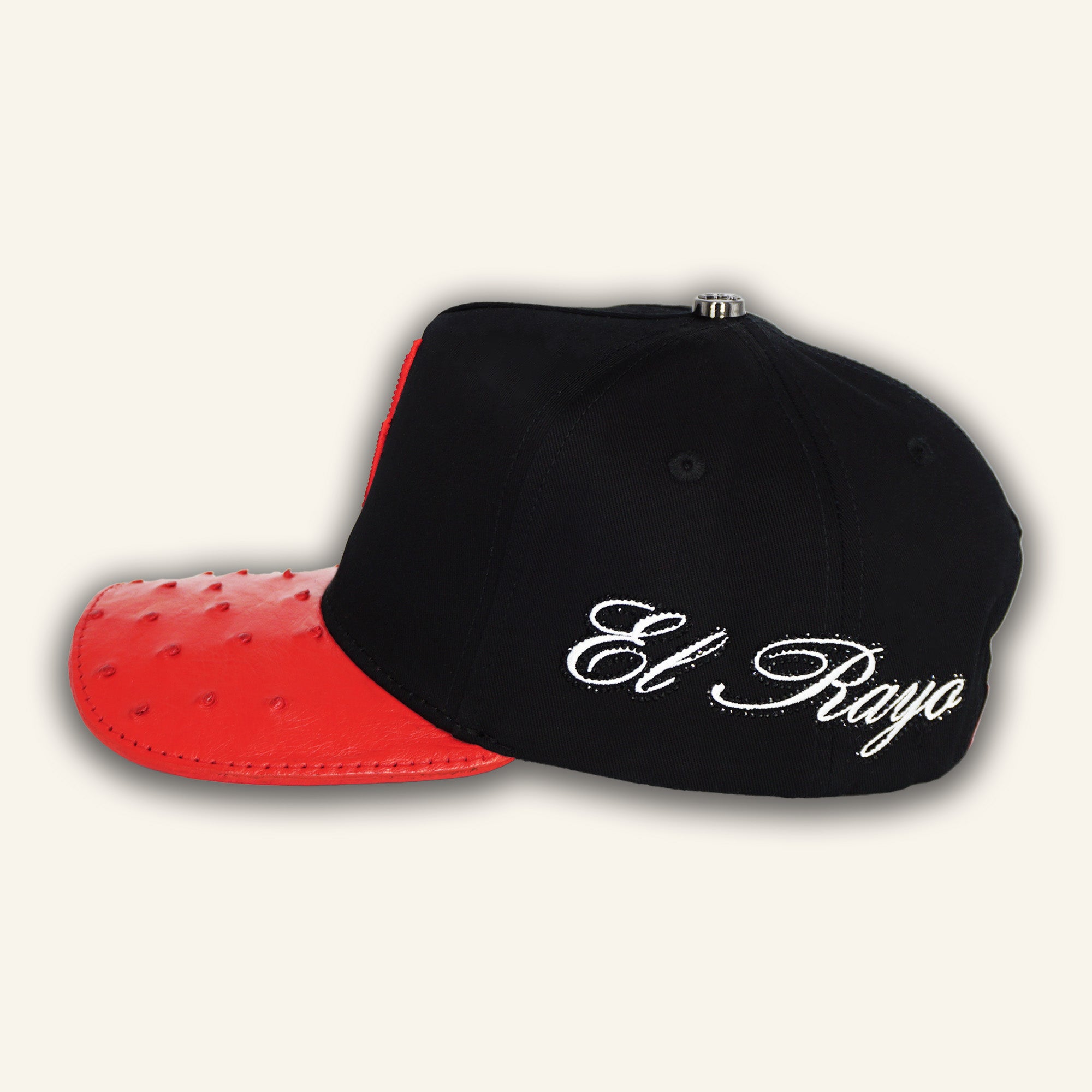 Bigg Boss El Rayo Black / Ostrich Red Hat