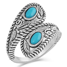 Cargar imagen en el visor de la galería, Montana Balancing The Whole Turquoise Open Ring RG4753
