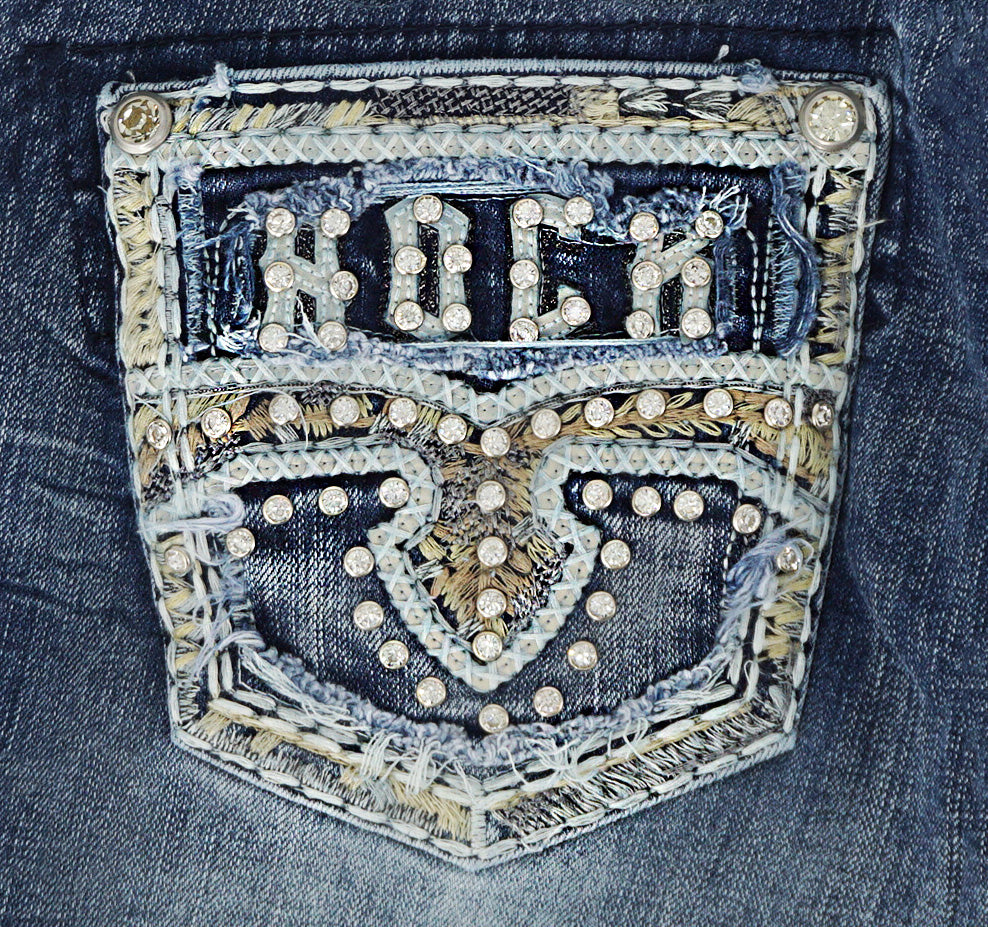 Rock In LA Womens Bootcut Jeans RA9323