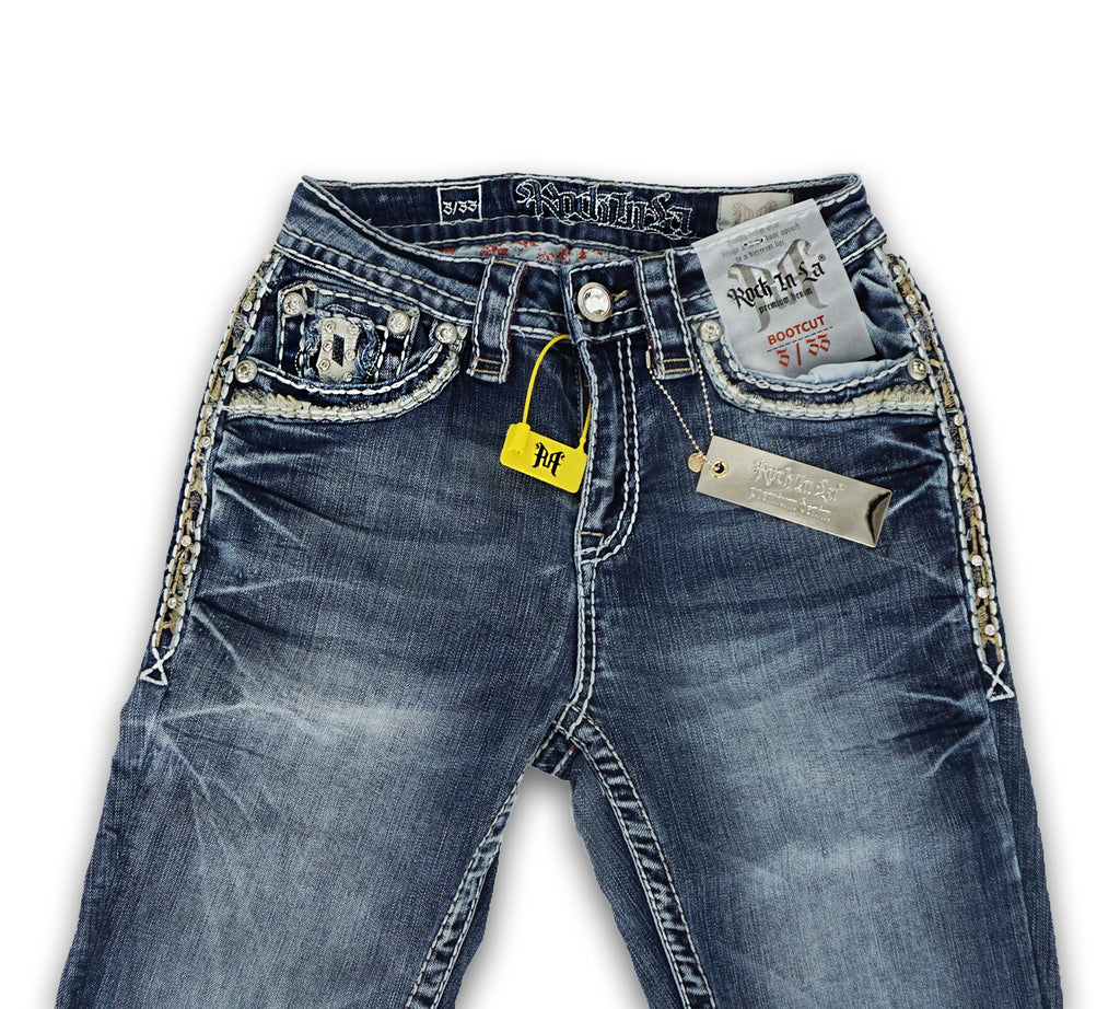Rock In LA Womens Bootcut Jeans RA9323