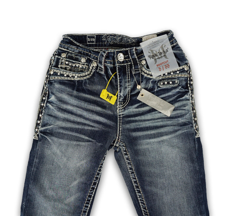 Rock In LA Womens Bootcut Jeans RA9324
