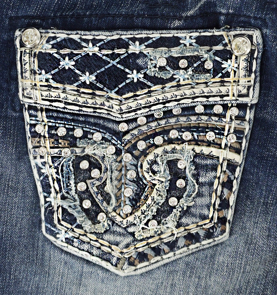 Rock In LA Womens Bootcut Jeans RA9324