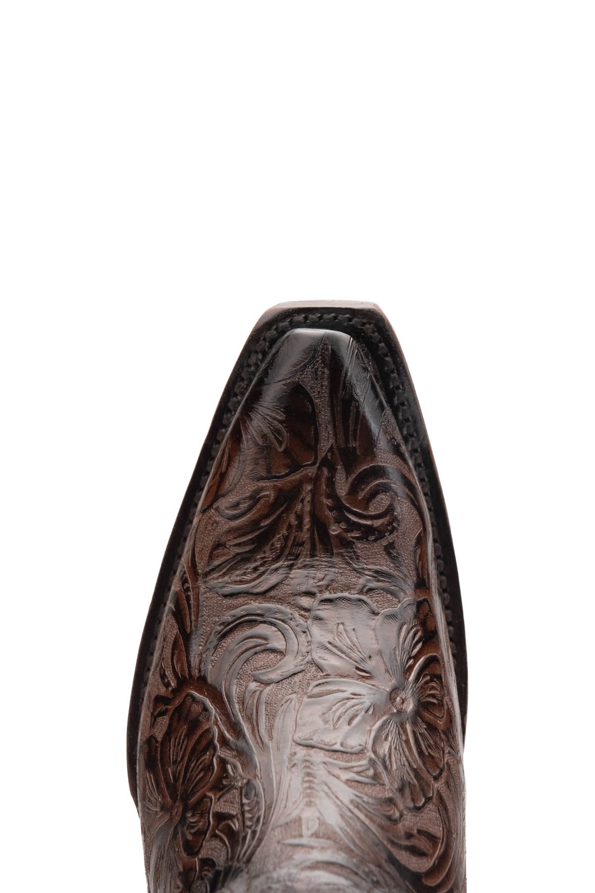 Rock'em Mila Flor de Luz Snip Toe Cowgirl Boot 652 - Brown