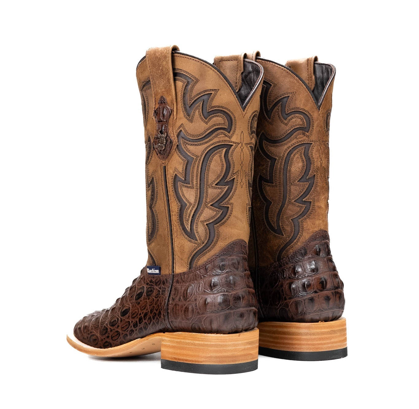Rock'em Men's Bruce Hornback Cowboy Boot MR28 - Brown
