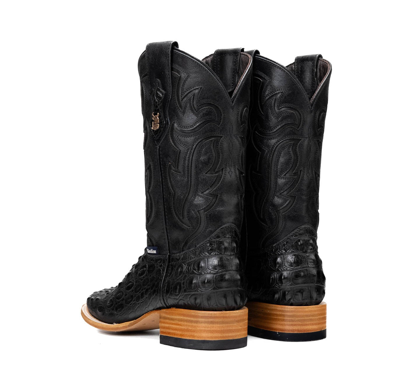 Rock'em Men's Bruce Hornback Cowboy Boot MR27 - Black