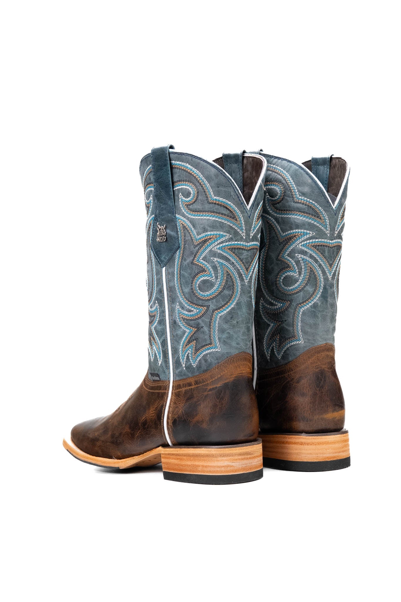 Rock'em Men's Heritage Square Toe Cowboy Boot MR04 - Honey
