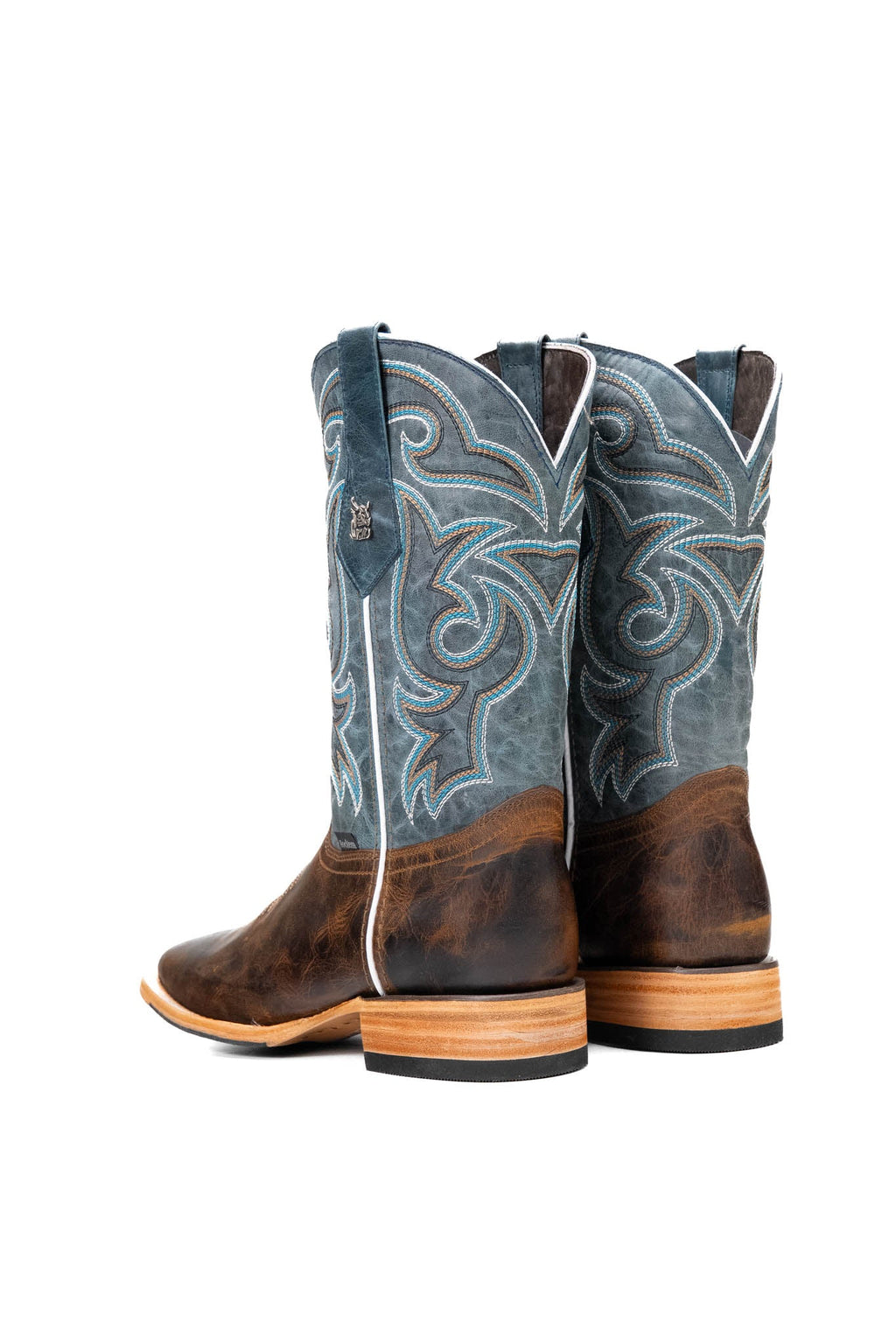 Rock'em Men's Heritage Square Toe Cowboy Boot MR04 - Honey