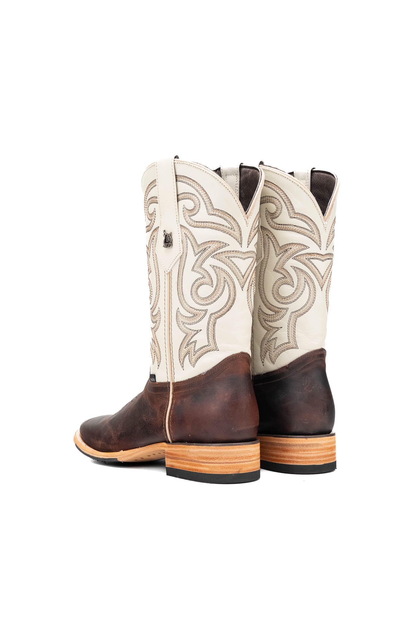 Rock'em Men's Heritage Square Toe Cowboy Boot MR02 - Cognac