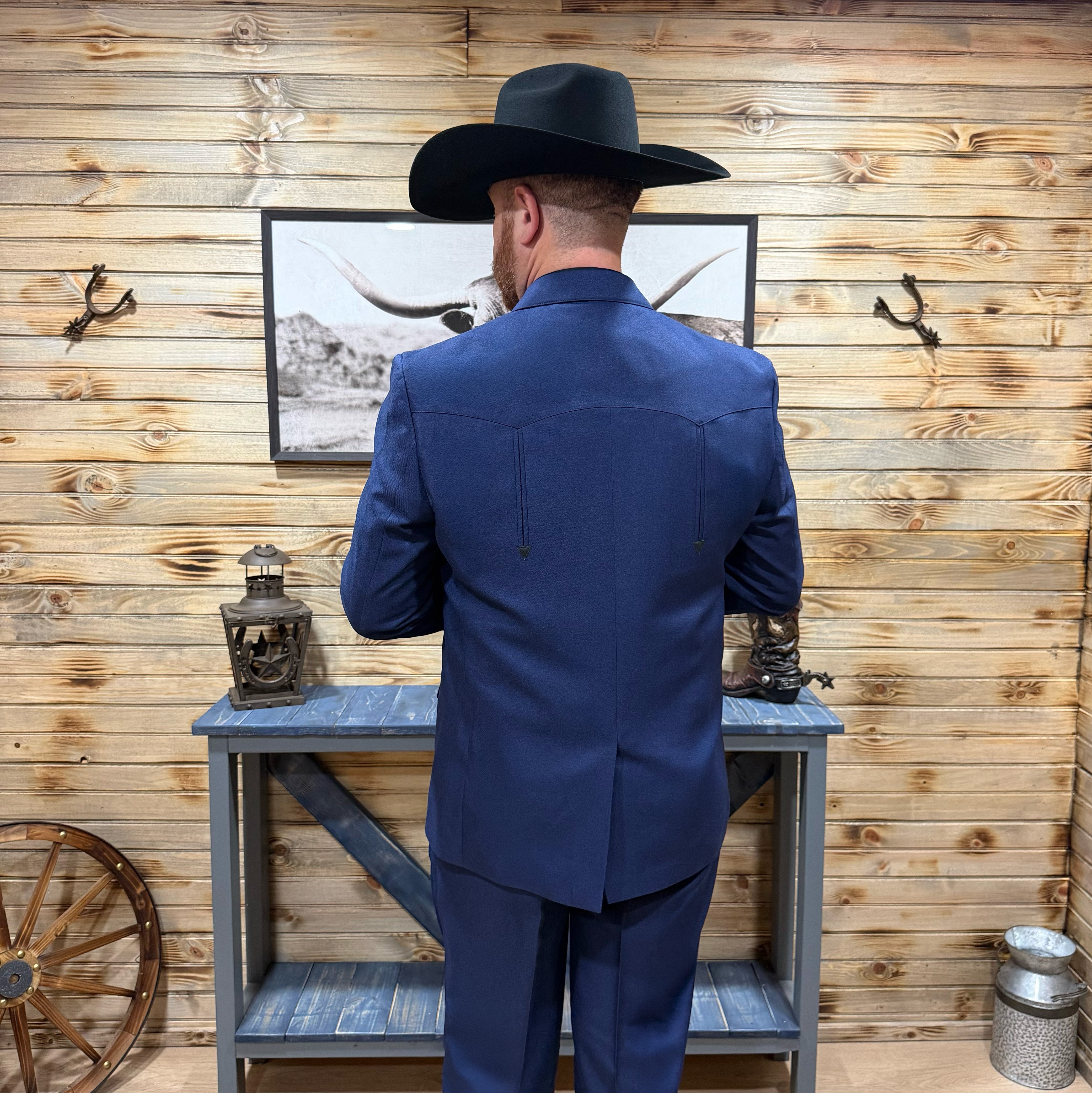 Traje Vaquero Campirano TL03 - Royal Blue