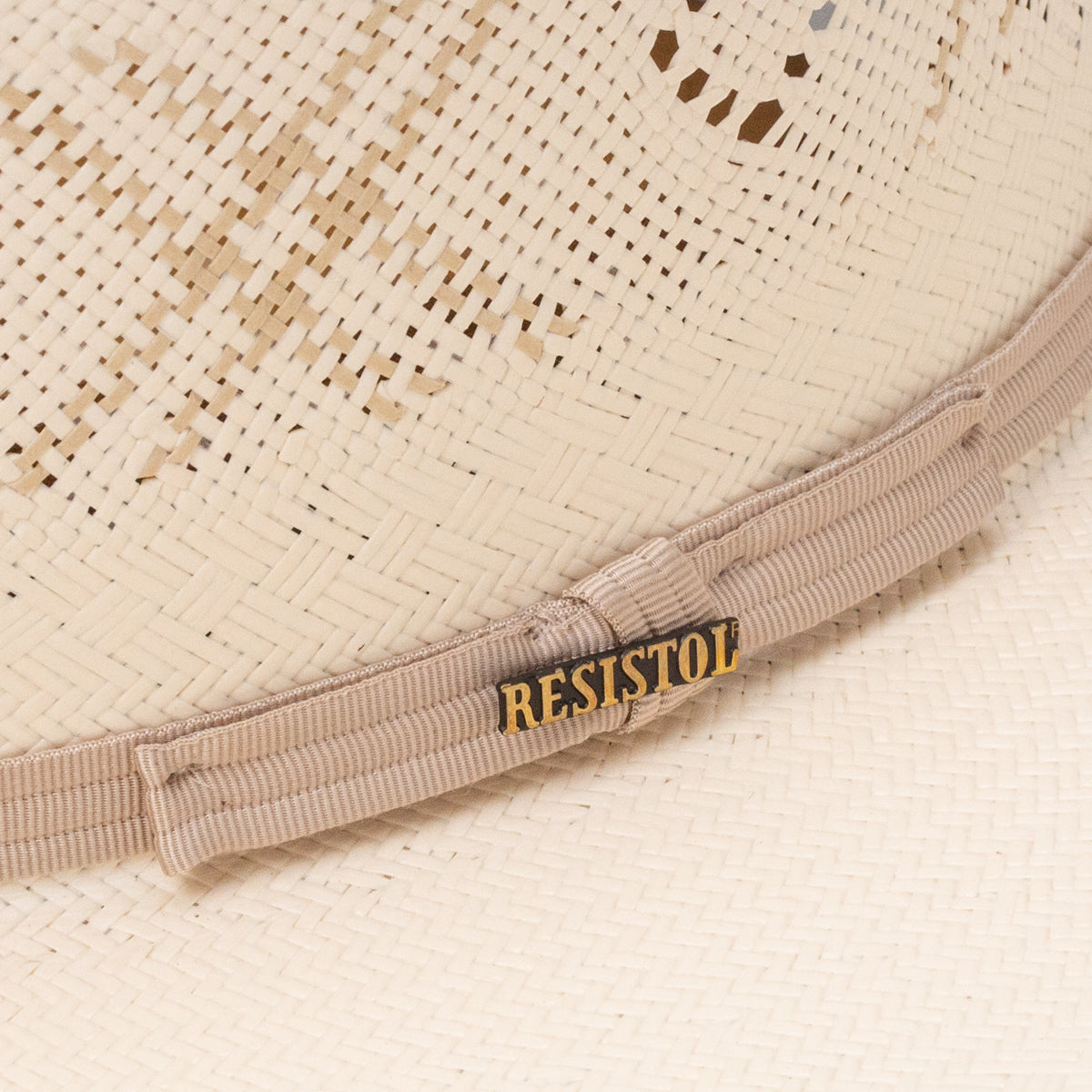 Resistol 20x Martel Open Crown Straw Hat