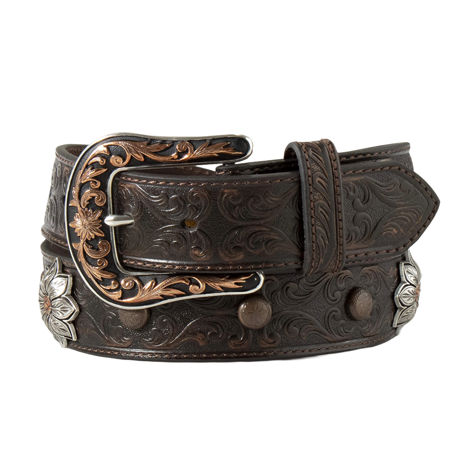 Ariat Women's Floral Embossed Belt A1533902