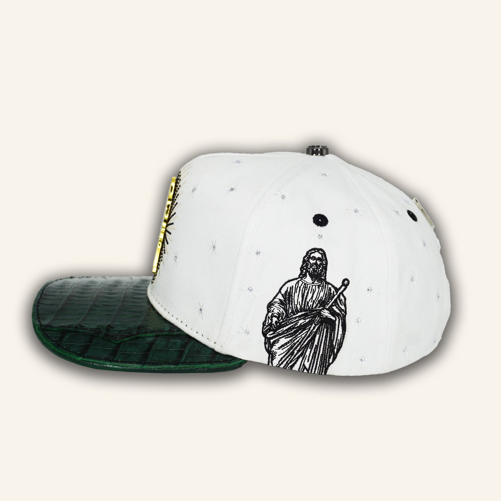 Bigg Boss San Judas White / Caiman Green Hat