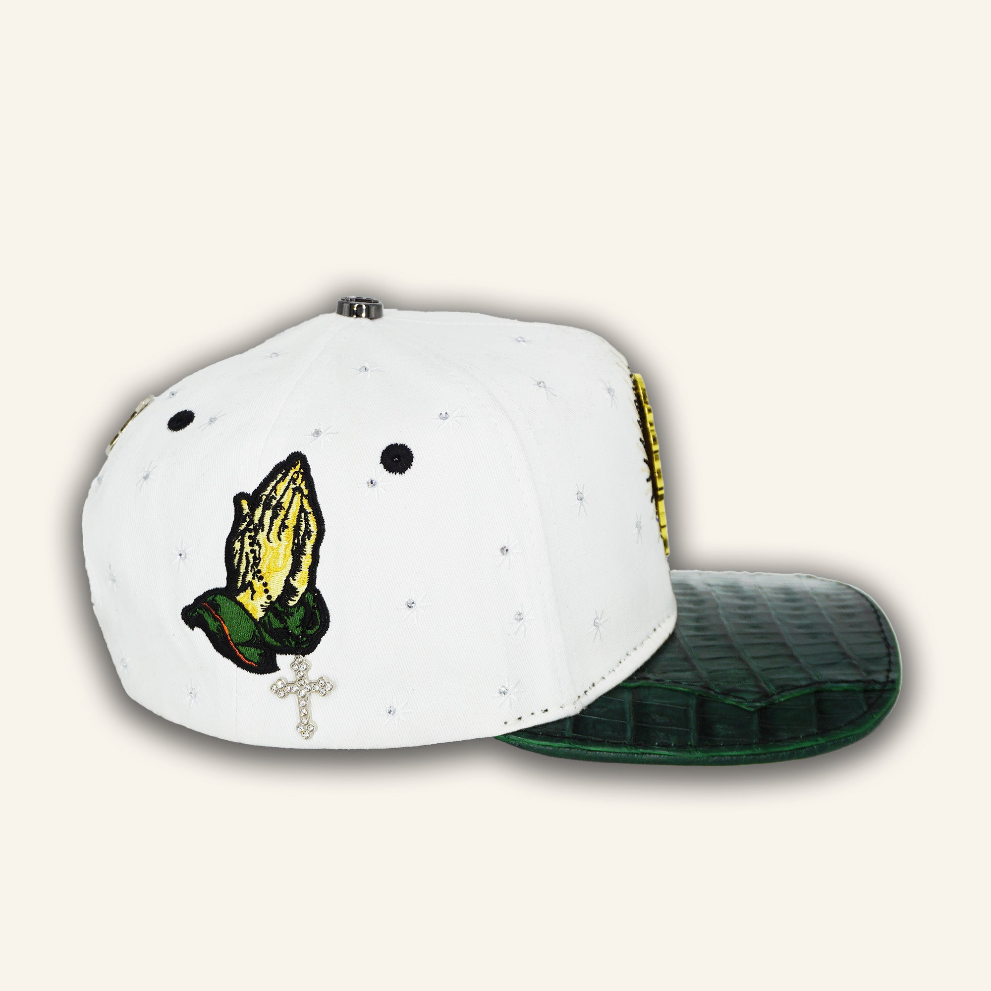 Bigg Boss San Judas White / Caiman Green Hat