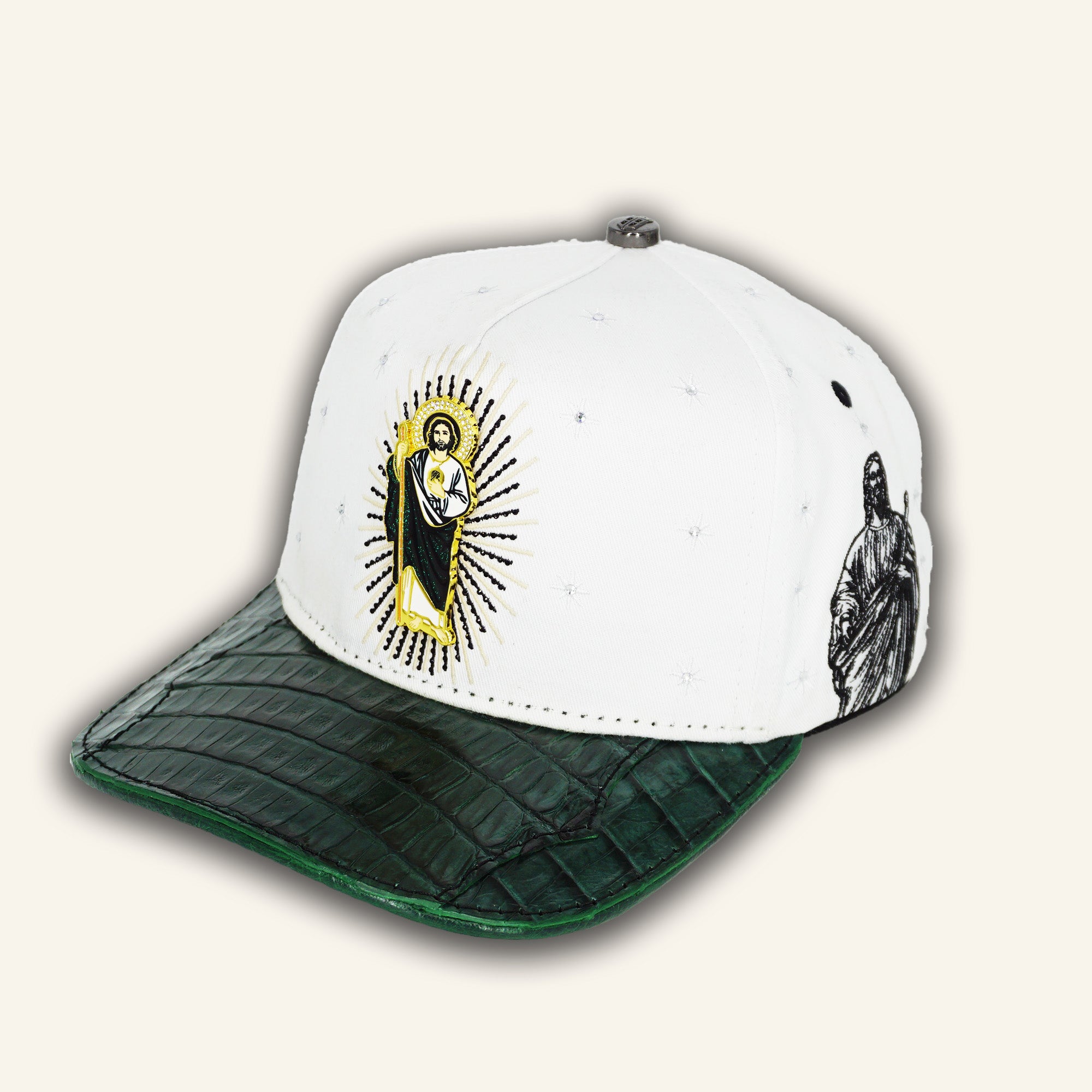 Bigg Boss San Judas White / Caiman Green Hat