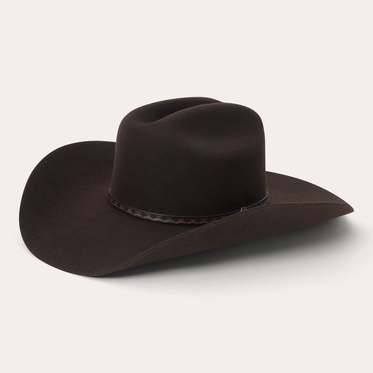 Stetson 5x Medalist Felt Hat - Chocolate