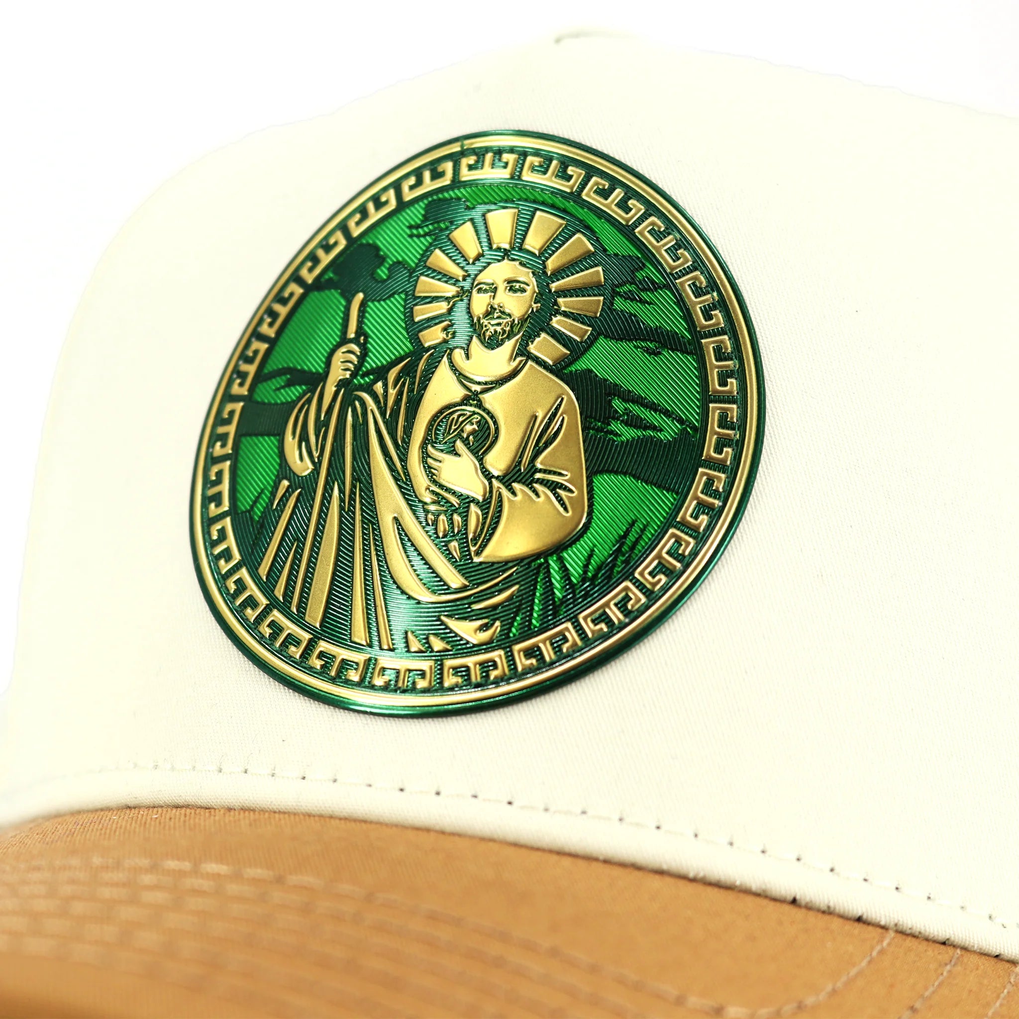 El Viejon Brand San Judas Camel AVC Hat