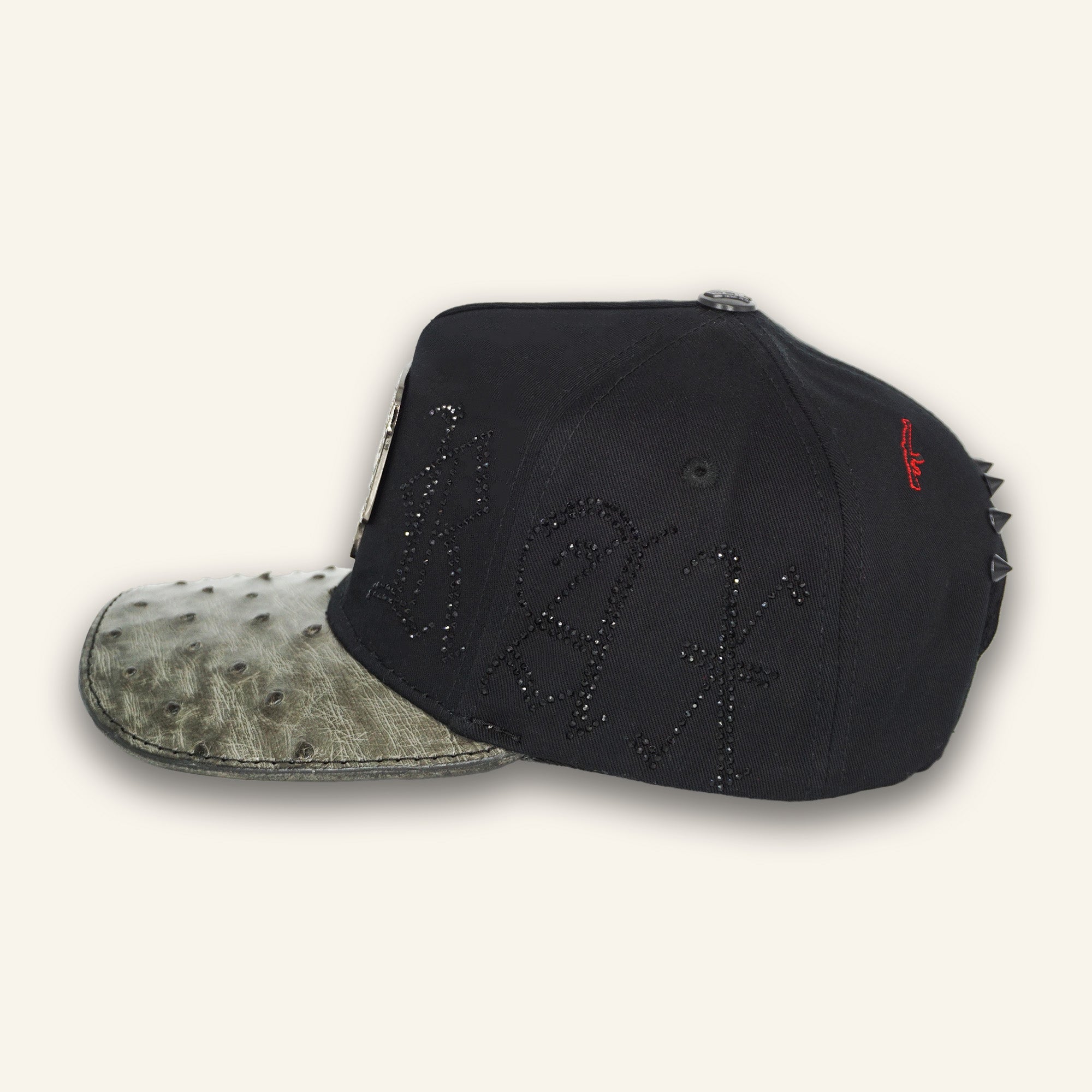 Bigg Boss Skull Black / Ostrich Grey Hat