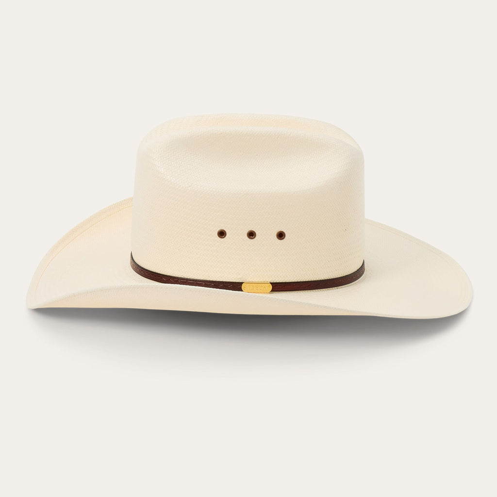 Stetson 10x Maddock Straw Cowboy Hat