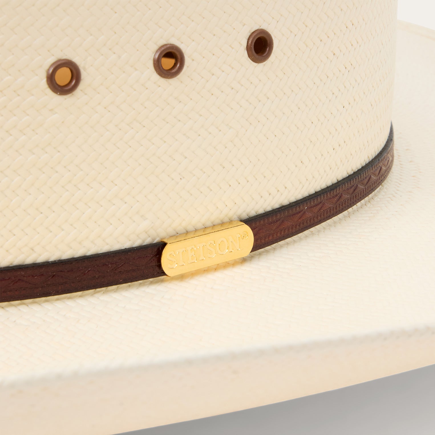 Stetson 10x Maddock Straw Cowboy Hat