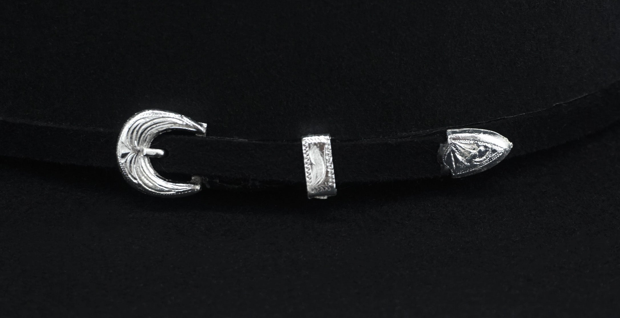 Stetson 6x Mezcal Felt Hat  4 1/4" Brim - Black