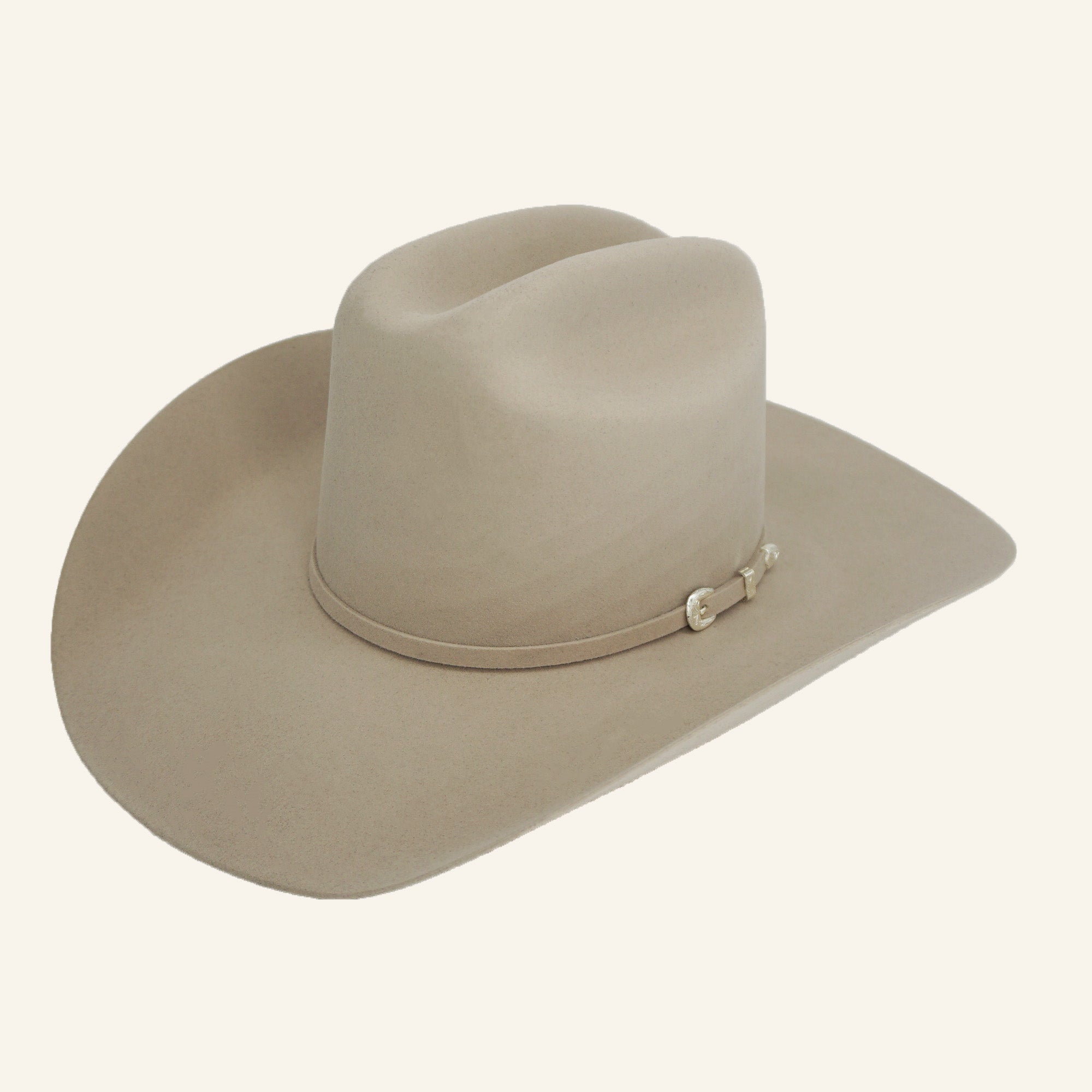 Stetson 6x Mezcal Felt Hat  4 1/4" Brim - Silverbelly
