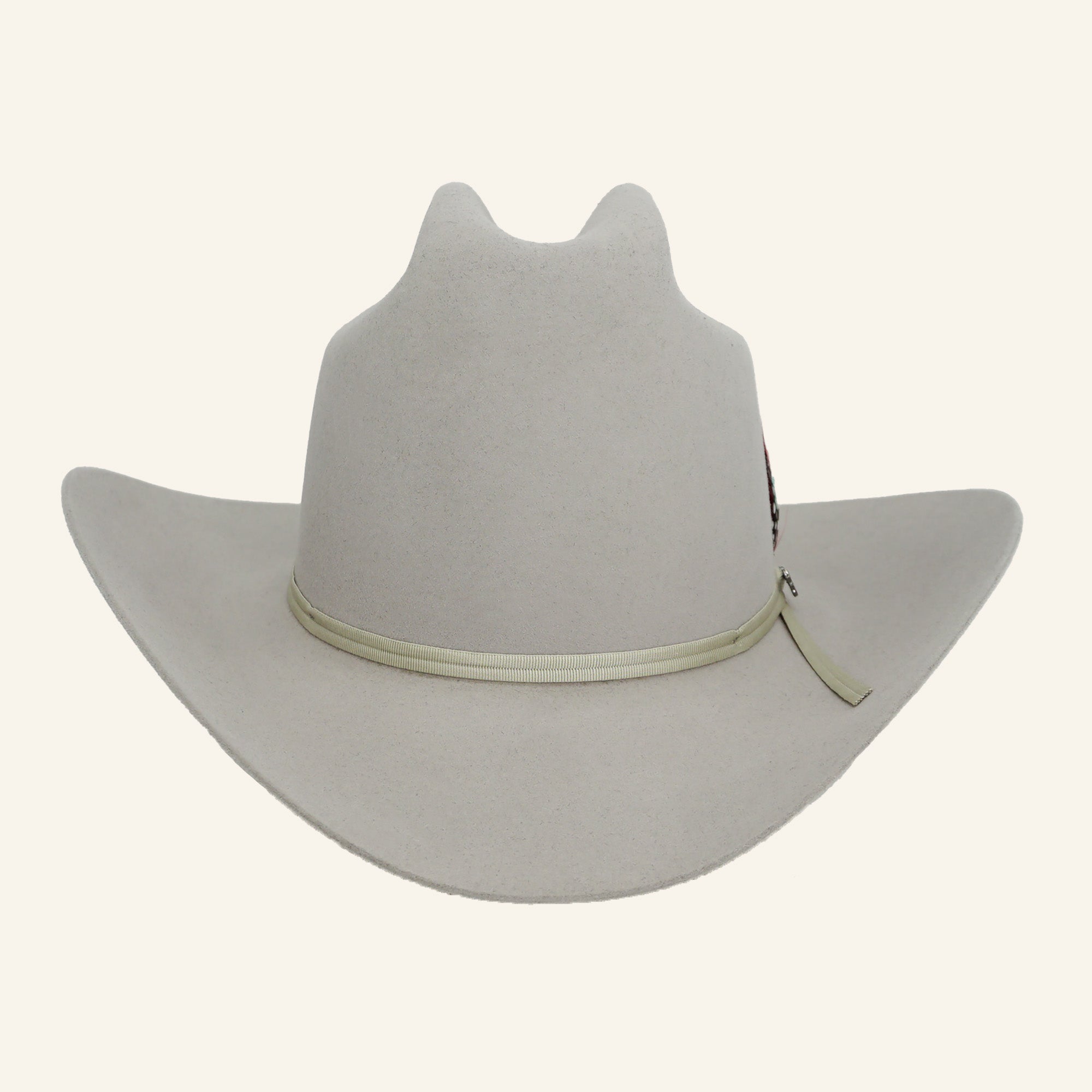 Stetson 6x Rancher Felt Hat  3 1/2" Brim - Silver Grey