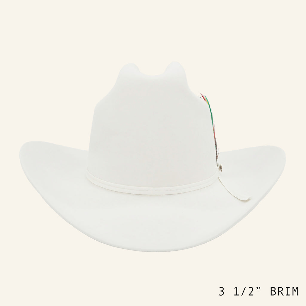 Stetson 6x Rancher Felt Hat - White
