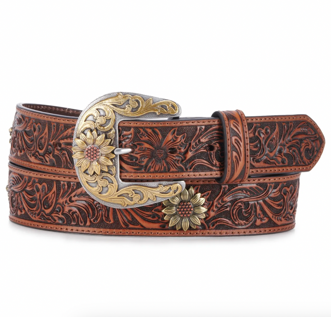 Ariat Women's Sunflower Concho Leather Belt A1533508