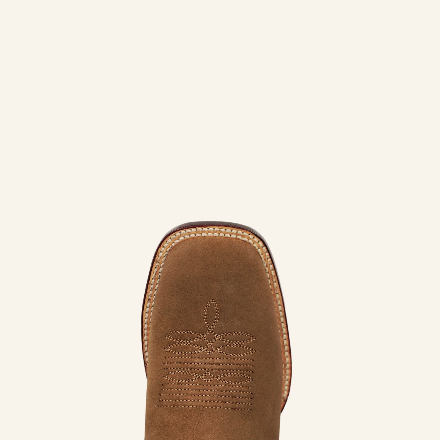 Wild West Boots Men's Wide Square Toe 82BM6361 Nobuck - Taupe