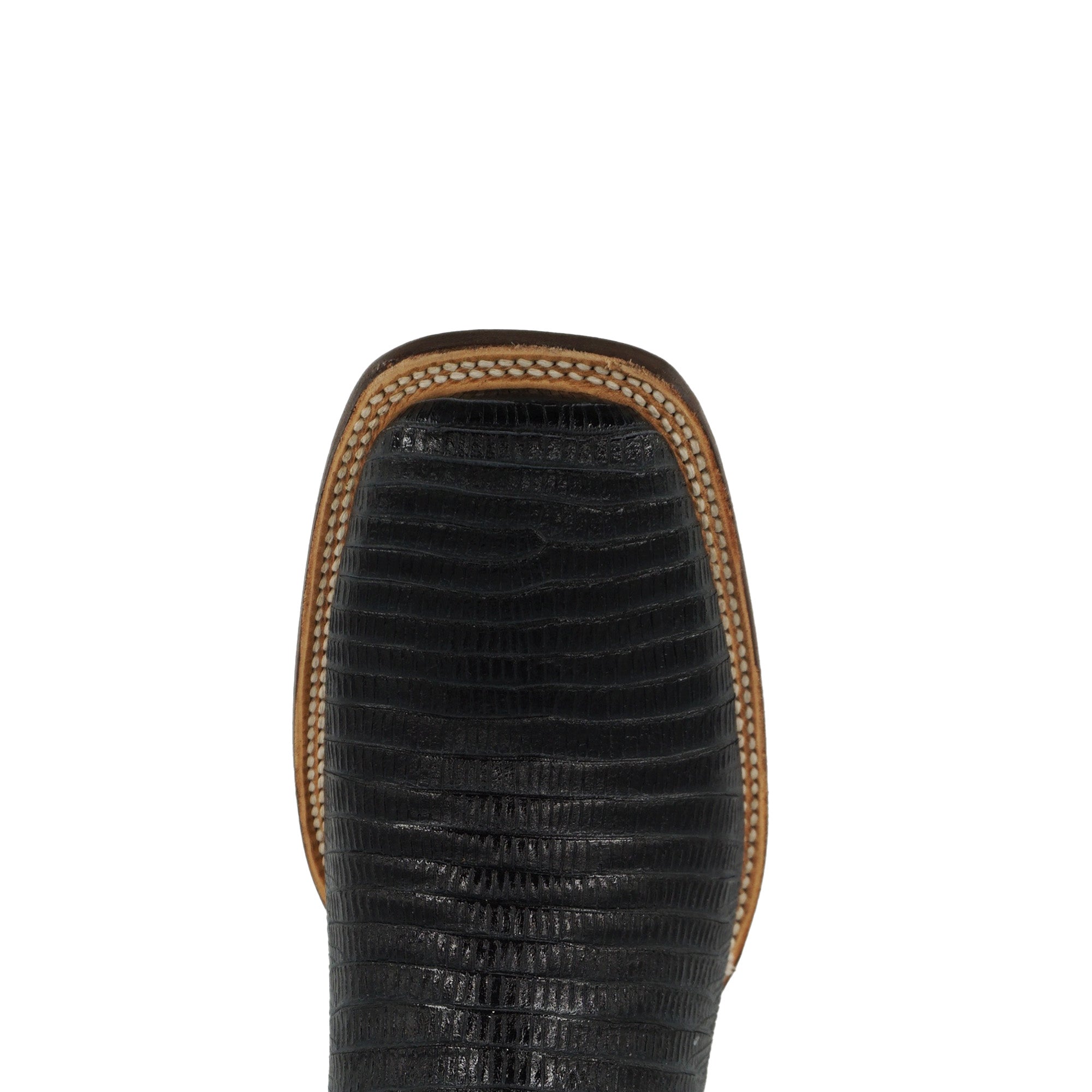 Tanner Mark Lizard Print Boot TM200968 - Black Fango Top