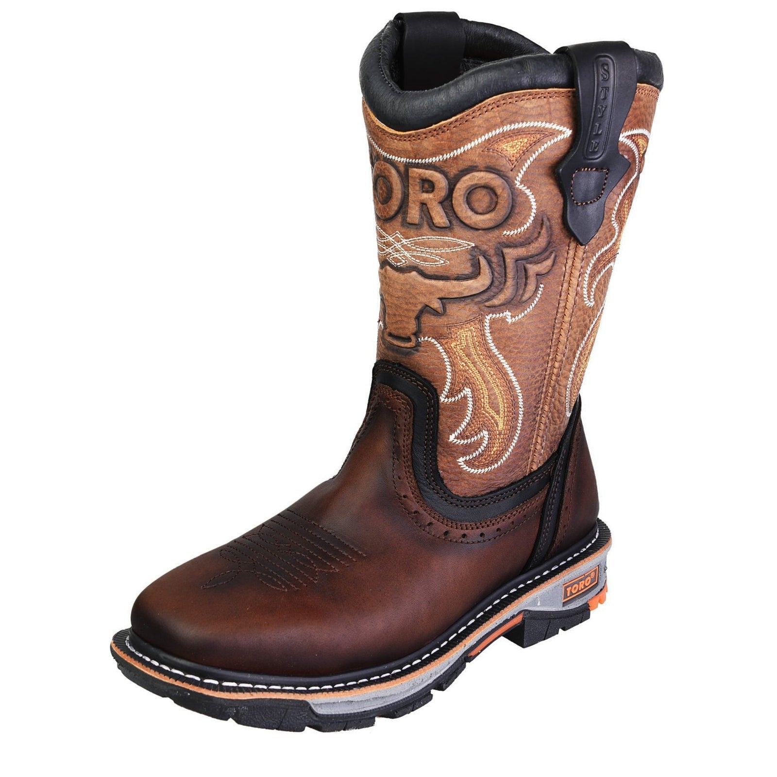 Toro Steel Toe Work Boot TRC1-STL - Brown