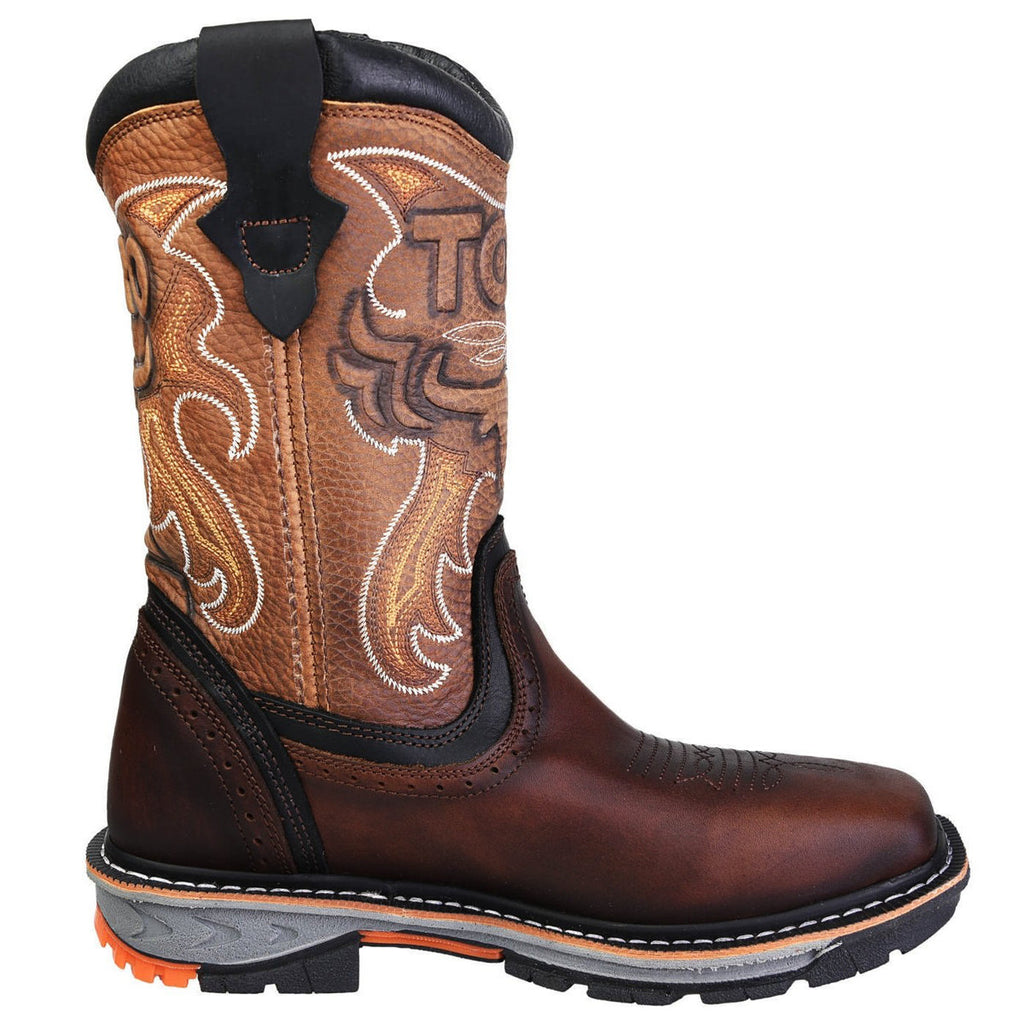 Toro Steel Toe Work Boot TRC1-STL - Brown