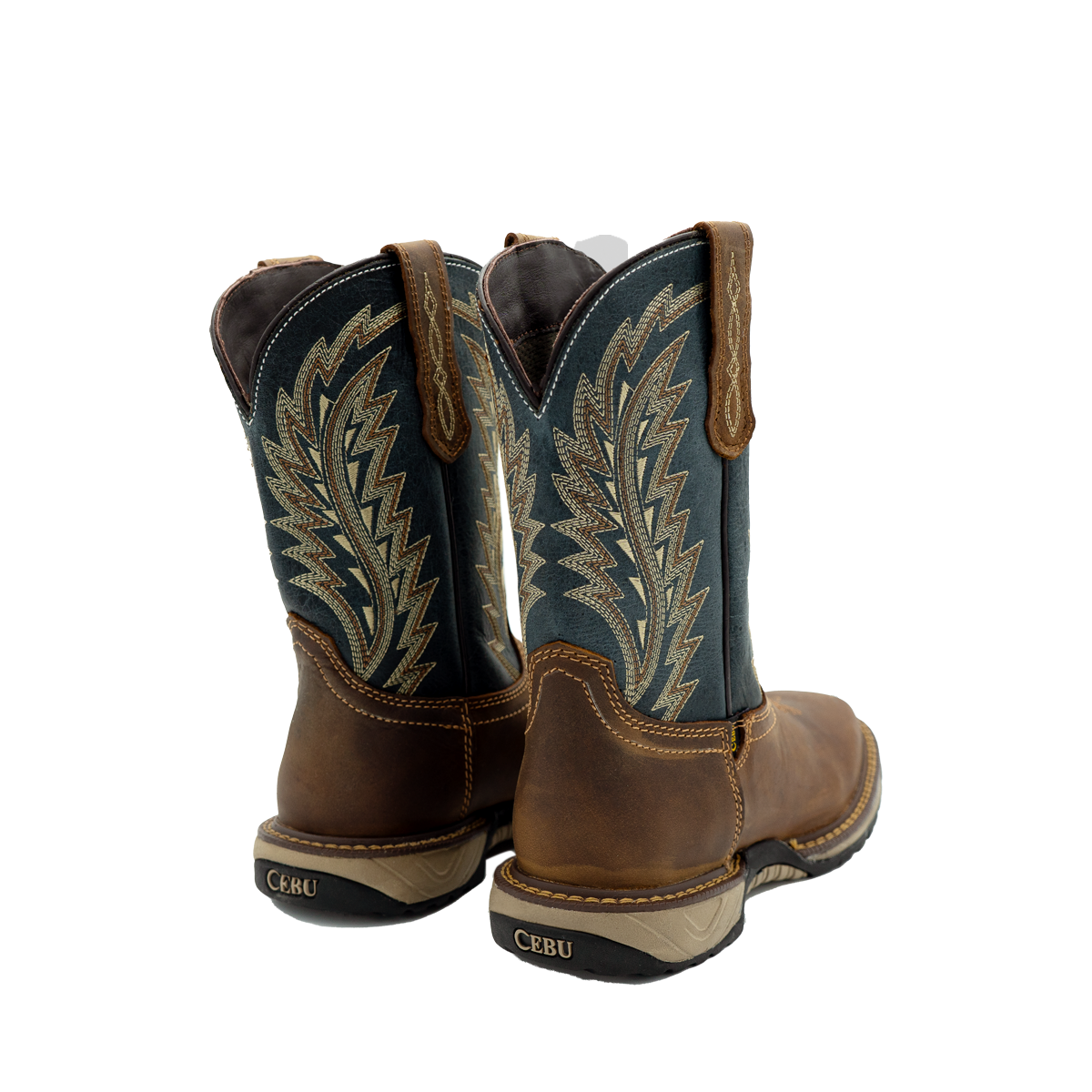 Cebu Square Toe Work Boot Tundra - Roble Tan