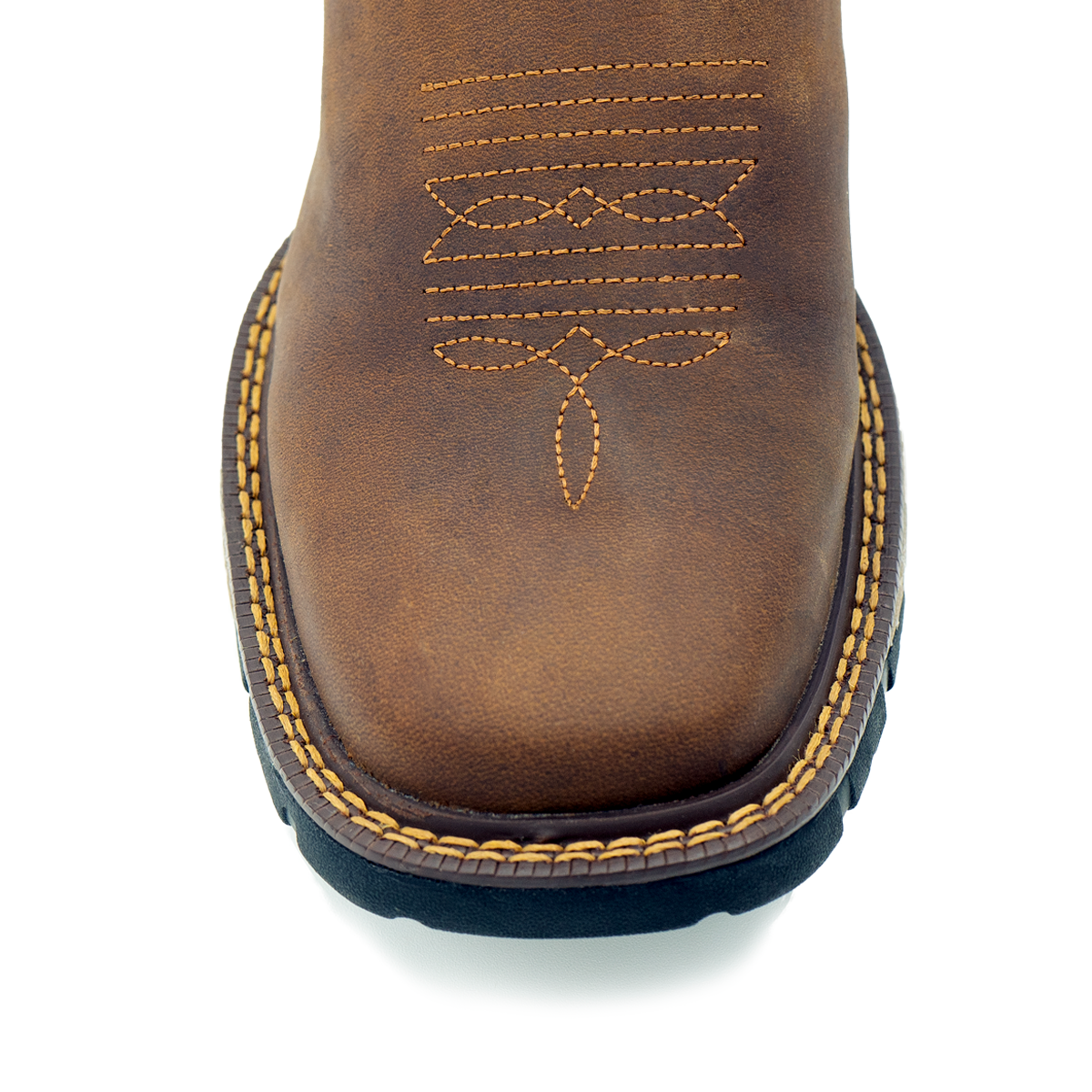 Cebu Square Toe Work Boot Tundra - Roble Tan